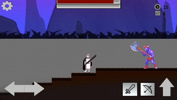 Lost Knight (Android) - Screenshot Modoka