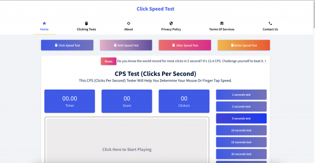 CPS Test