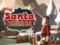 Santa Protects the Christmas Tree