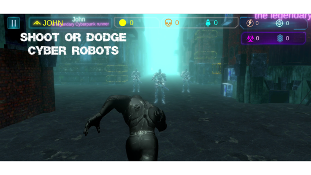 Cyberpunk Runner Screenshot