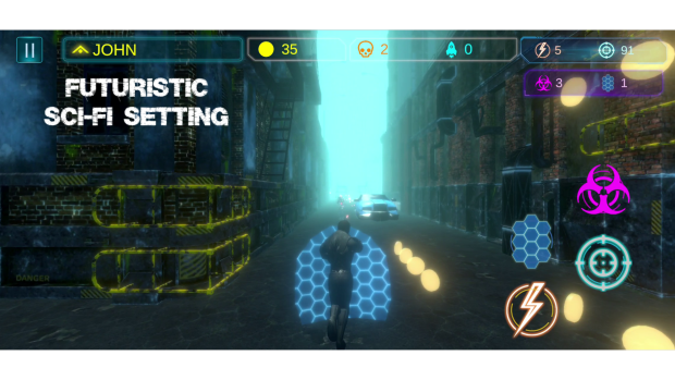 Cyberpunk Runner screenshot 2