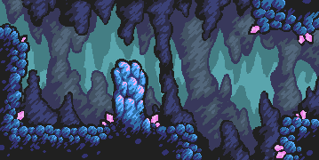 Dark cave biome