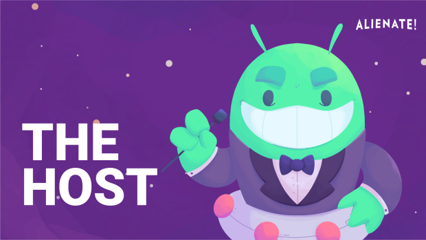 The Host from Alienate! (A Trivia Game)