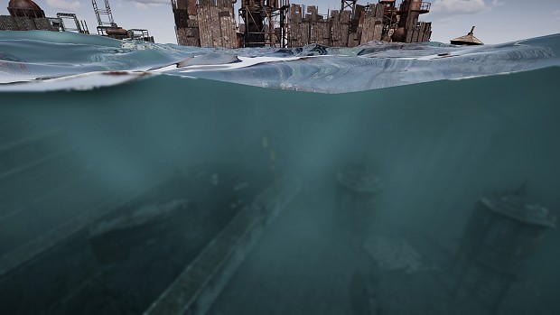 Waterworld Themed Survival | Sunken City