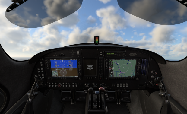 Lancair Evolution Cockpit 20