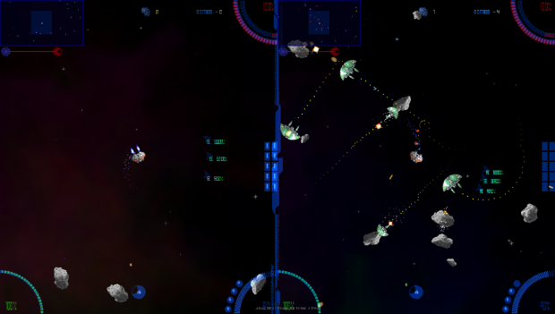 Harvesters And Fighters, Oh My! - 2 Player Mode - Pre-Alpha