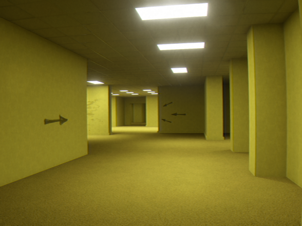 Photo of level 0 of the backrooms