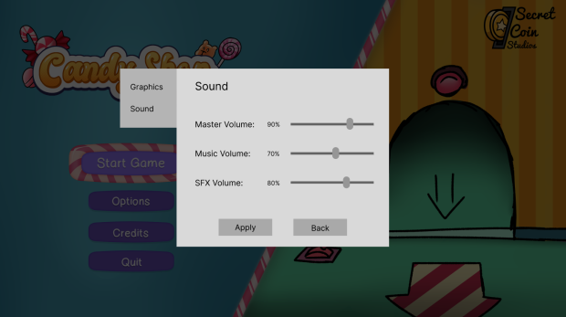 UI - Sound Options