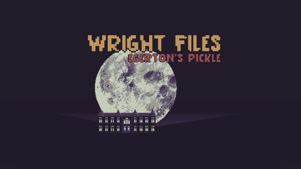 Wright Files: Egerton's Pickle – title screen