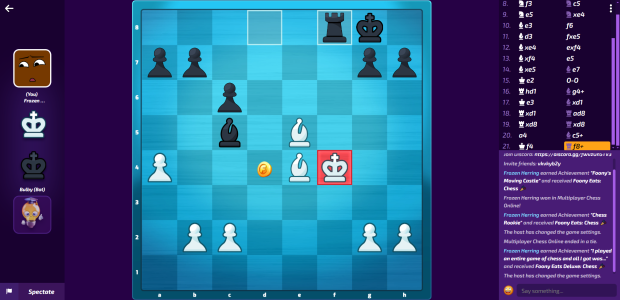 Chess Online Multiplayer Checked