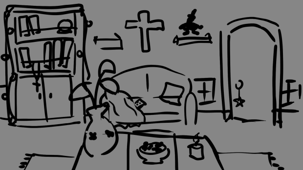 Sketch - Living Room F (T2)