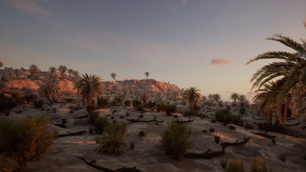 Landscape In "TheZExperiment" Game