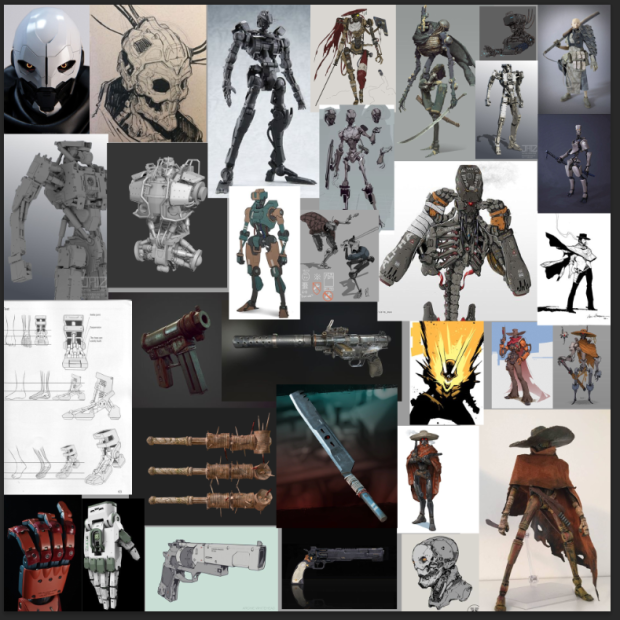 Character asset Moodboard 2