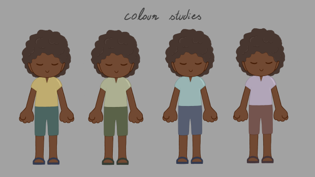 ConceptArt Character ColourStudi 3