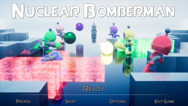 Atomic Blastman Main Menu