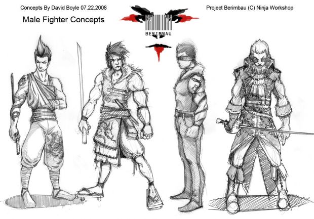 Male Fighter Concepts