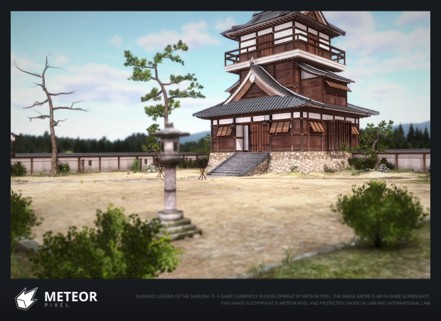 A screenshot of our Kamioka Castle map - 5