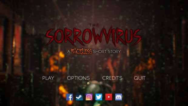 The Sorrowvirus - Main Menu