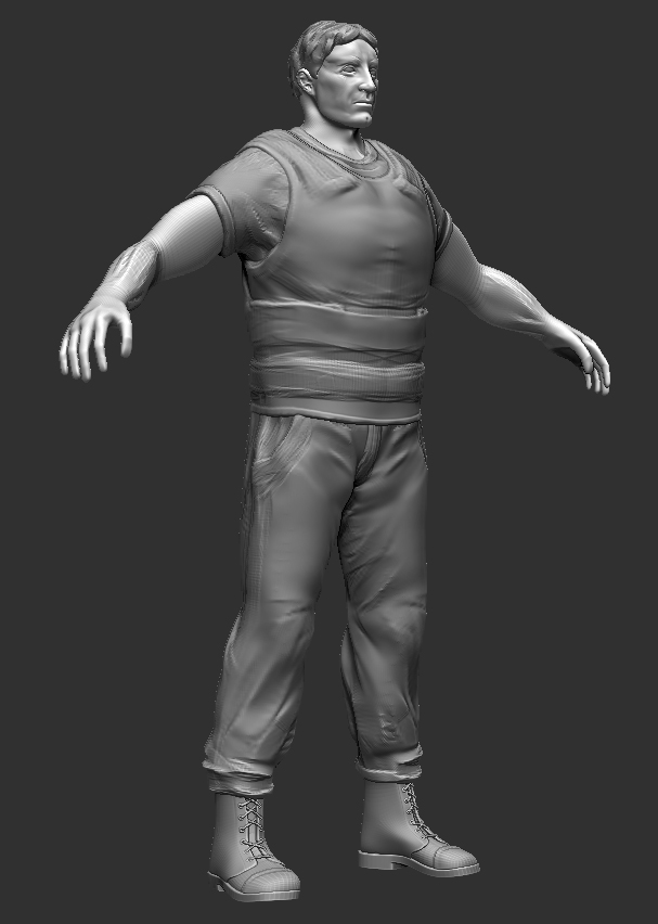Characters (high-poly)