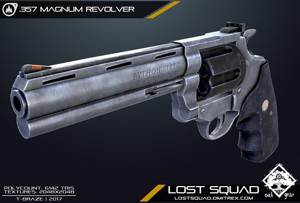 [RENDER] Lost Squad Magnum .357 weapon model