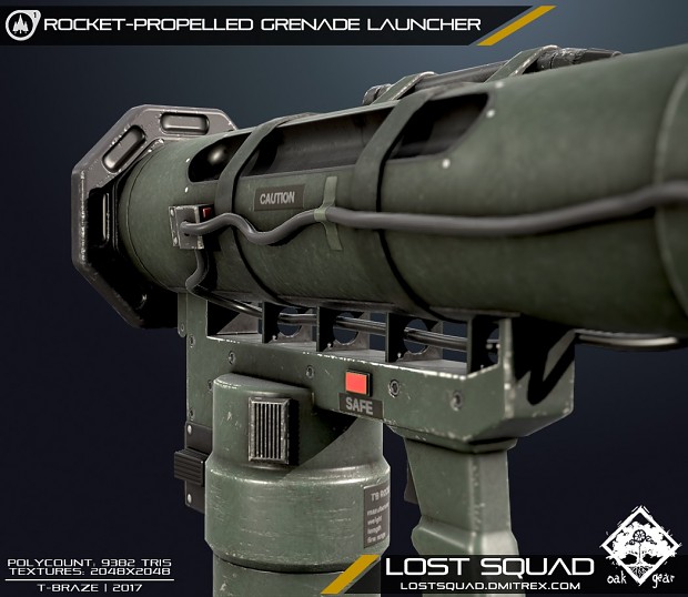 [RENDER] Lost Squad RPG weapon model