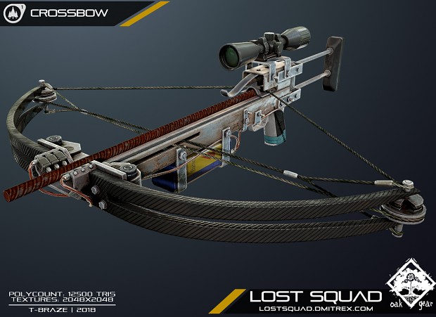 [RENDER] Lost Squad Crossbow weapon model