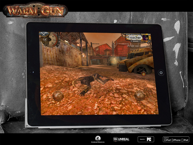 Warm Gun iPad 2 Overdrive Screenshots