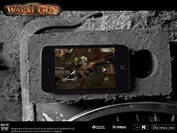 Warm Gun - First Impressions - iOS Screens