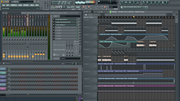 A Typical Project In FL Studio 10