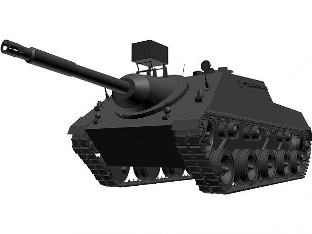 3D Primitives assignment; kanonenjagdpanzer