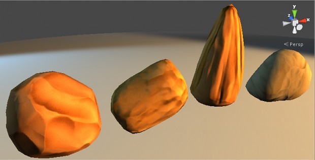 Set of Rocks in Unity 3D