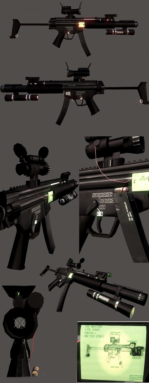 Submachinegun for a current FPS Project