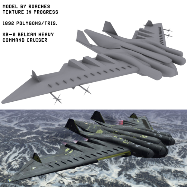 Xb 0 Heavy Command Cruiser Image 3d Artists Group Indie Db