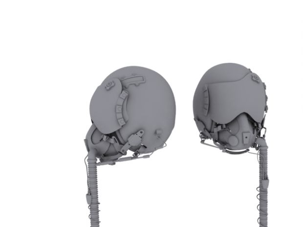 F 18 Pilot Helmet Image 3d Artists Group Indie Db