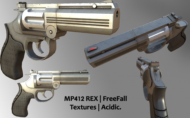 MP412 Rex Texturing