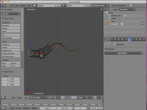 Video Tuts #6 Curve Modifier by Neal Hirsig