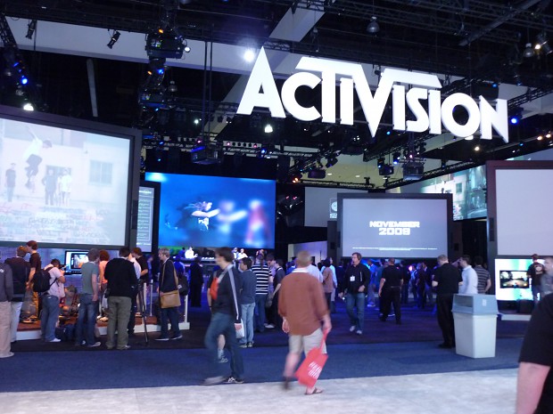 Activision booth at E3