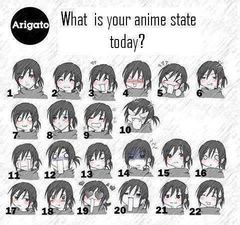 What is your anime state today?