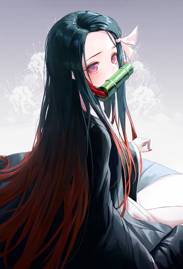 Nezuko Demon Form Wallpaper | Nezuko HD Wallpapers - ForMyAnime