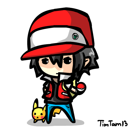 Trainer Red animation