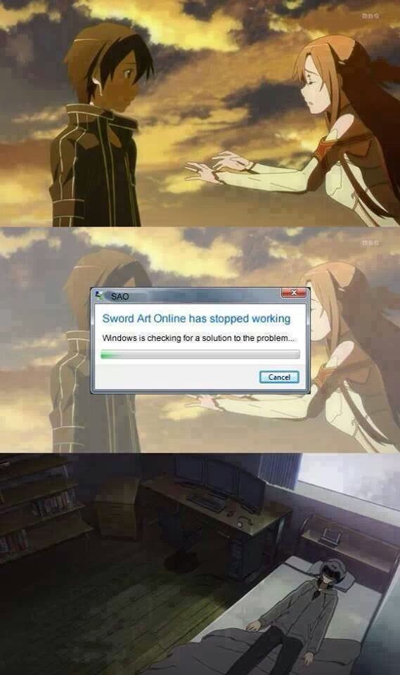 If windows was the Os for Sword Art Online