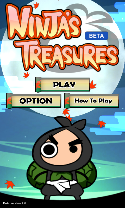 Ninja's Treasures - working title screenshots