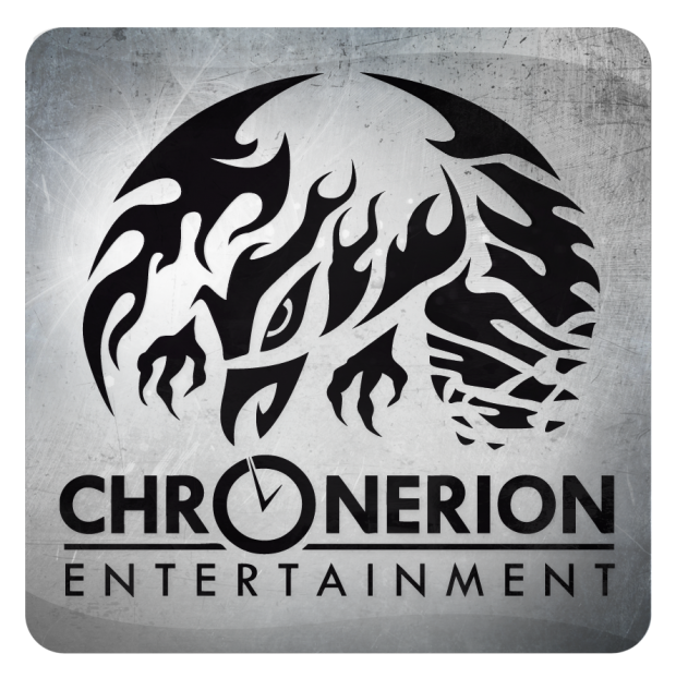 chronerion logo glass