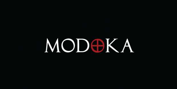 Modoka Logo - Original Black BG