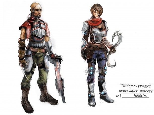 Mercenary Characters