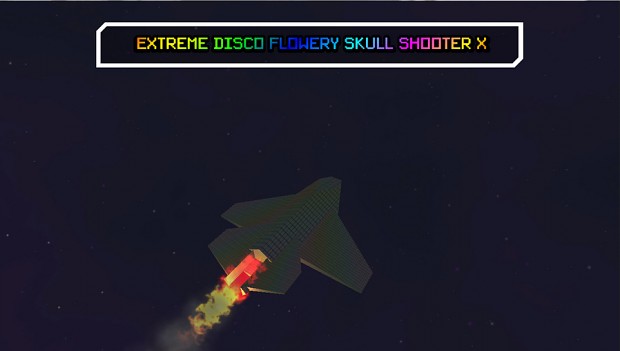 Extreme Disco Flowery Skull Shooter X