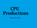 CPU Productions
