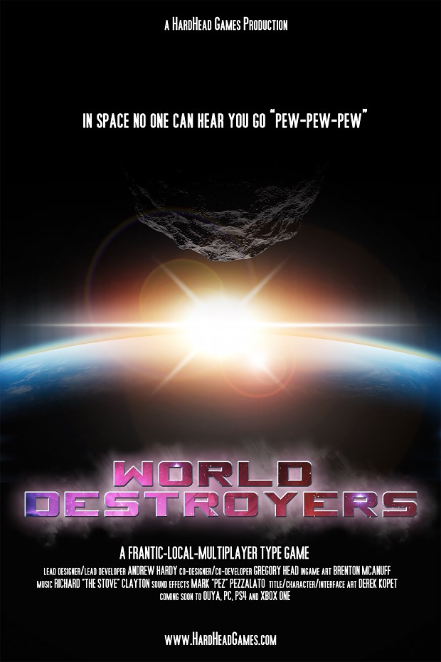 World Destroyers Movie Poster Concept