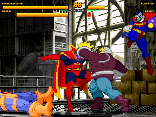 Superheroes 2000 Mugen  v4.0