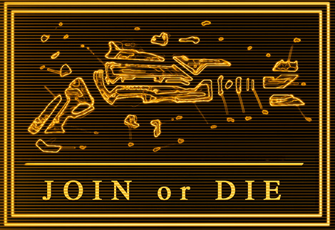 Join or Die Poster